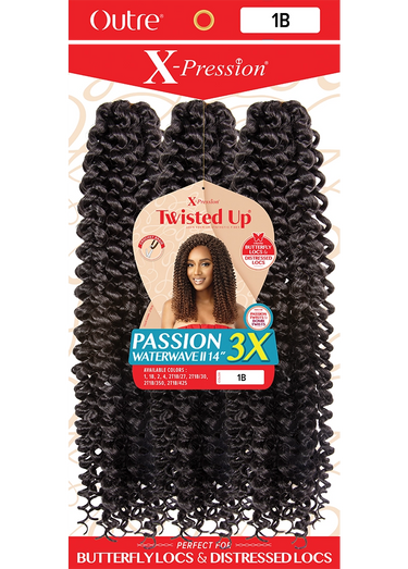OUTRE 3X X-PRESSION TWISTED UP PASSION WATER WAVE II 14